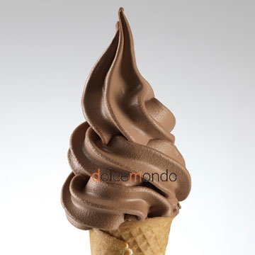 Παγωτό μηχανής σοκoλάτα  soft ice cioccolato