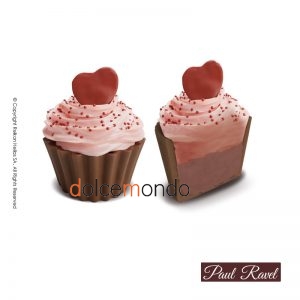 Cupcake Paul Ravel Red love