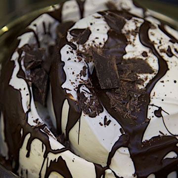 Ρίπλα στρατιατέλα σοκολάτας Stracciatela