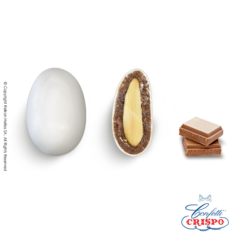 Κουφέτα αμυγδάλου με γεύση σοκολάτας γάλακτος