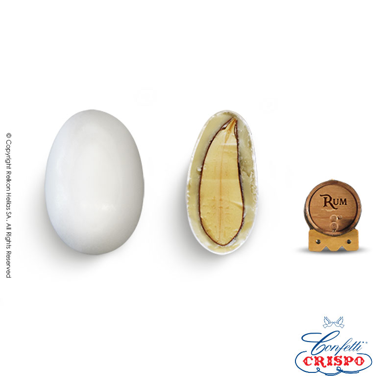 Κουφέτα αμυγδάλου με γεύση  ρούμι