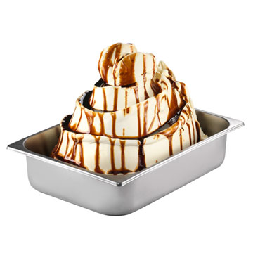 Γεύση παγωτού κρεμ μπρουλέ Creme brulee