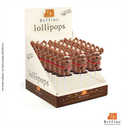 Γλειφιτζούρι σοκολατένιο τάρανδος