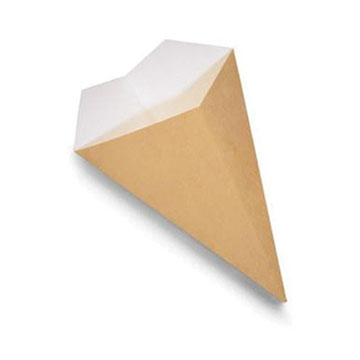 Χάρτινος κώνος για πατατάκια