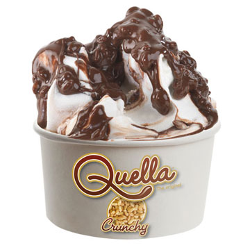 Ρίπλα κρέμα σοκολάτας φουντουκιού με τραγανό ρύζι  Quella crunchy