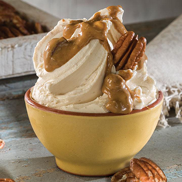 Γεύση παγωτού pecan pie