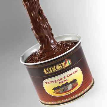 Ρίπλα μαύρης σοκολάτας με 5 δημητριακά 5 cereals nero