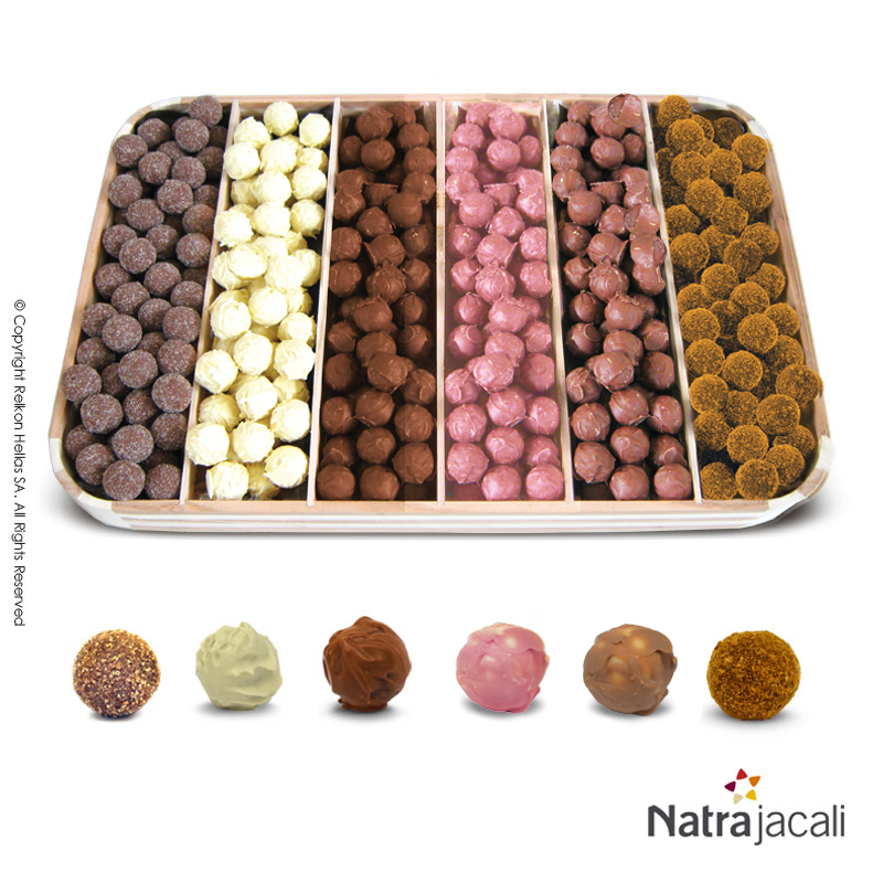 Τρούφες σοκολάτας basket super