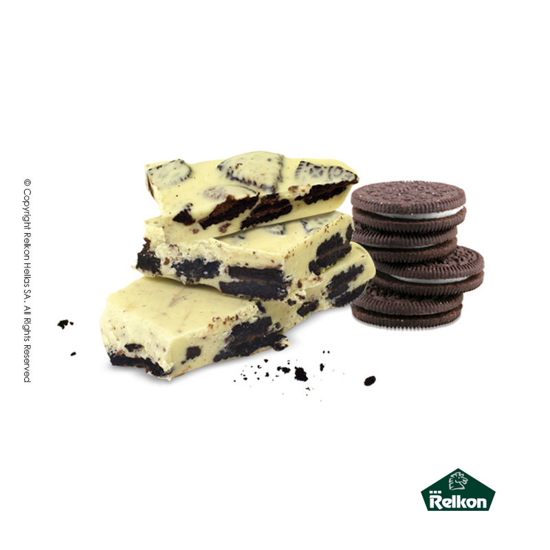 Blocks λευκή σοκολάτα με μπισκότο γεμιστό