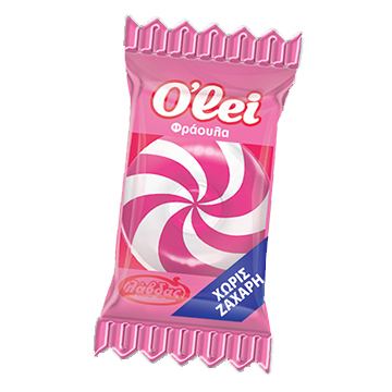 Καραμέλες olei φράουλα