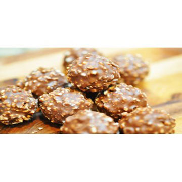 Ρίπλα πραλίνα με κροκάν