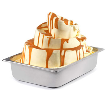 Γεύση παγωτού πανακότα Panna cotta