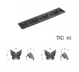 Καλούπι για δαντέλα πεταλούδα
