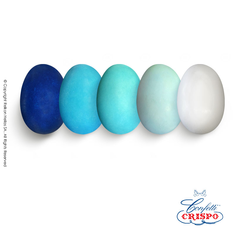 Κουφέτα αμυγδάλου selection blue