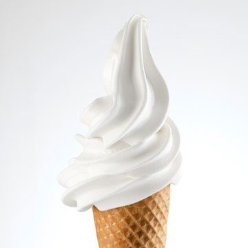 Παγωτό μηχανής soft ice λεμόνι