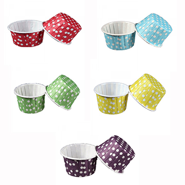 Φόρμες cupcake πουά