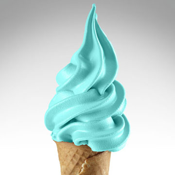 Παγωτό μηχανής soft ice blue sky