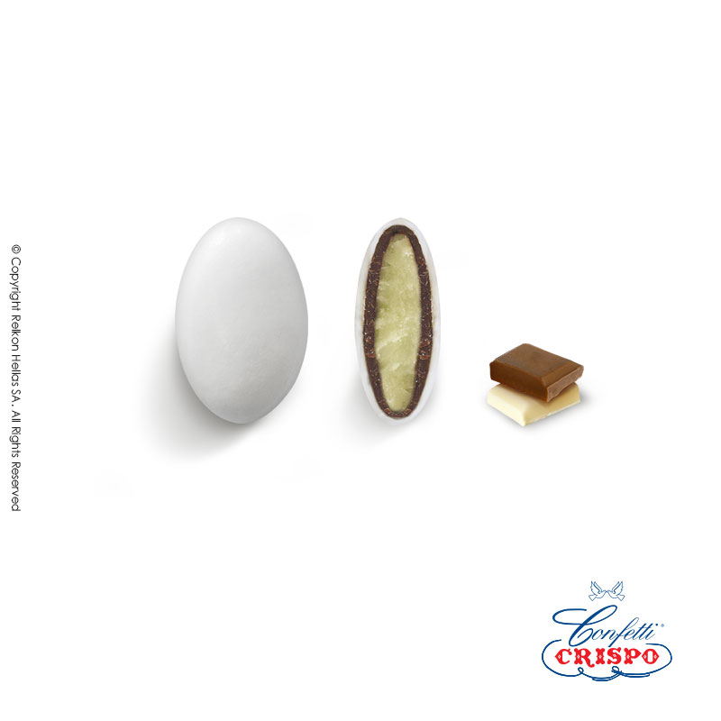 Κουφέτα σοκολάτας mini λευκό/ροζ/γαλάζιο