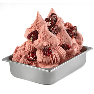 Γεύση παγωτού ρόδι Pomegranate
