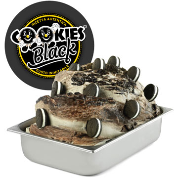 Γεύση παγωτού Cookies black