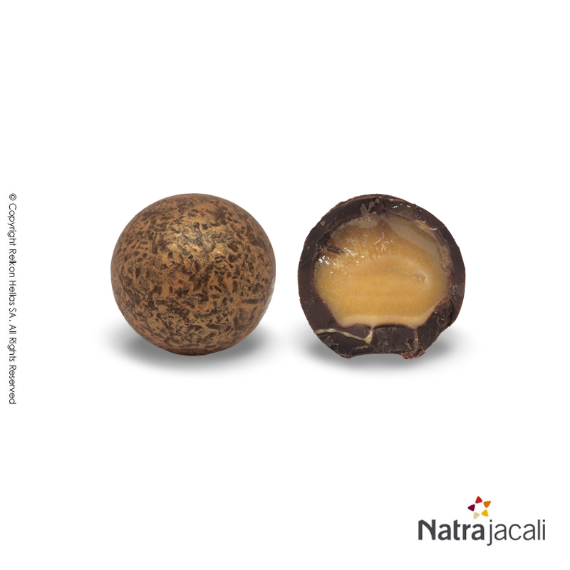Τρούφες σοκολάτας Caramel sea salt bronze