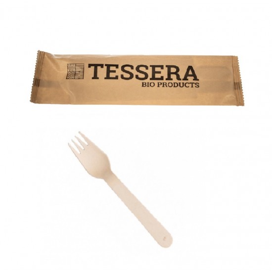 Ξύλινο πηρούνι 16εκ.