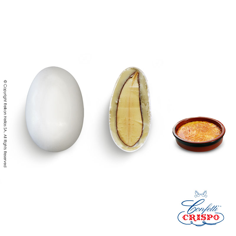 Κουφέτα αμυγδάλου με γεύση creme brulle