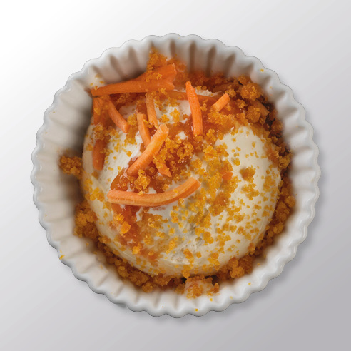 Ρίπλα παγωτού Carrot cake