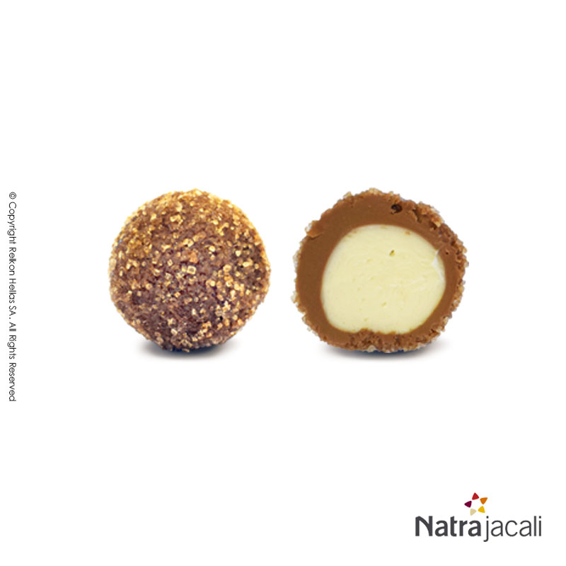 Τρούφες σοκολάτας Creme brulle