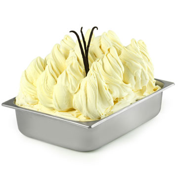 Γεύση παγωτού βανίλια Zero gourmet