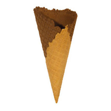 Κώνος παγωτού για 2-3 μπάλες δίχρωμος