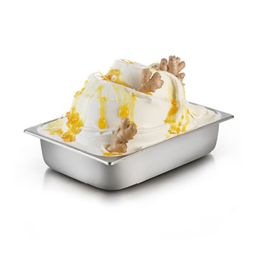 Ρίπλα παγωτού Τζίντζερ  Fior di zenzero