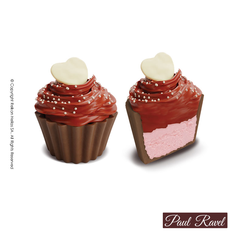Cupcake Paul Ravel White love