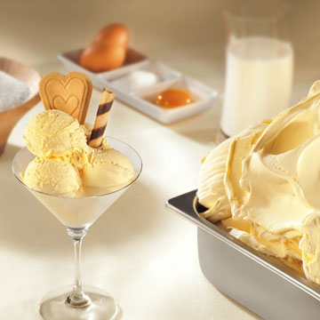 Γεύση παγωτού ιταλική κρέμα Crema Italiana