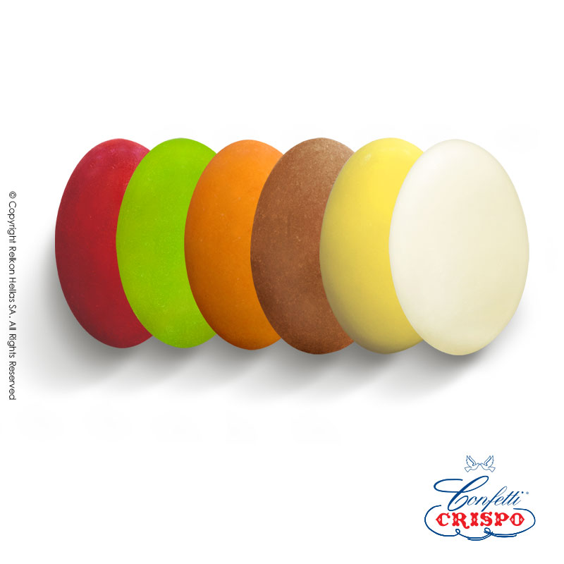 Κουφέτα σοκολάτας πολύχρωμα με γεύσεις